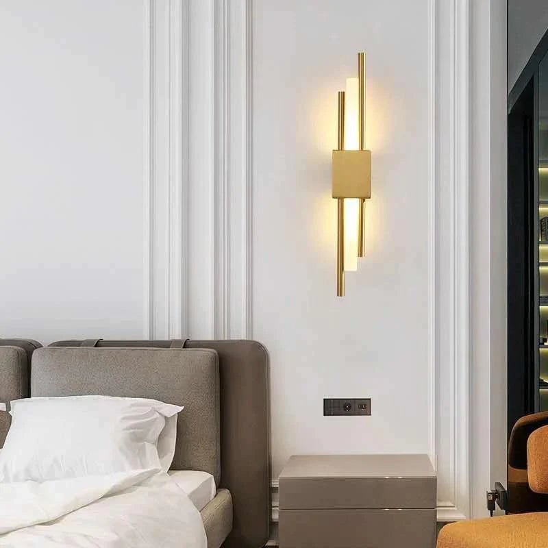 Wall-Mounted Linen Accent Lamp