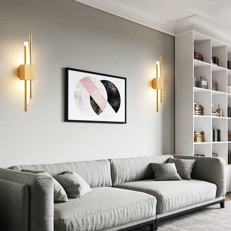 Wall-Mounted Linen Accent Lamp