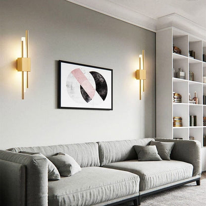 Wall-Mounted Linen Accent Lamp