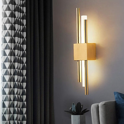 Wall-Mounted Linen Accent Lamp