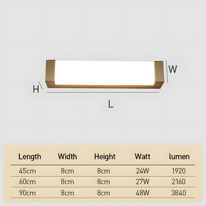 Modern Waterproof Outdoor Wall Lamp