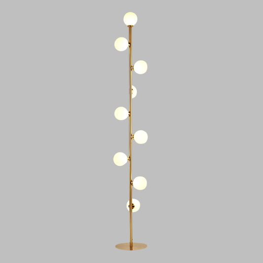 Decorative Glass Orb Floor Lamp