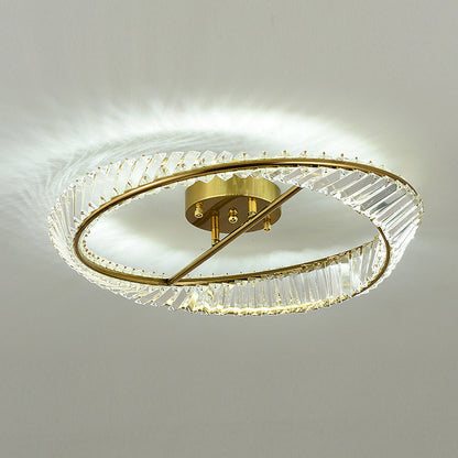 Crystal Glow LED Ceiling Light