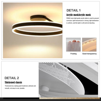 Slim Nordic Ceiling Light