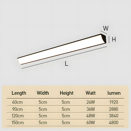 IP65 Long Outdoor Wall Sconce