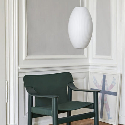 White Lantern Pendant Light