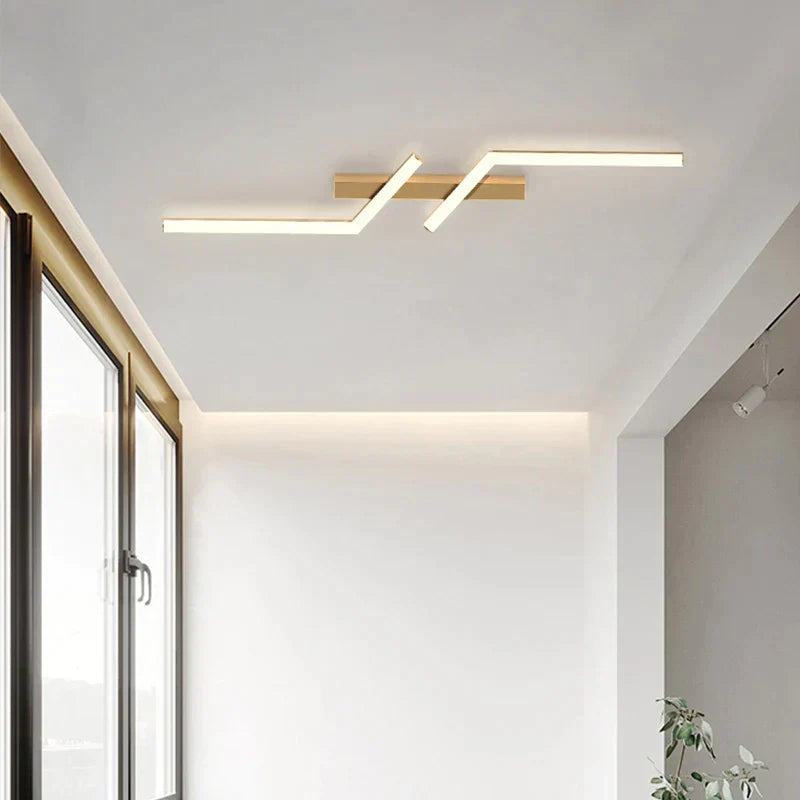 LED Ceiling Lamp with Clean Lines