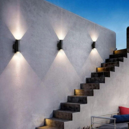 Modern Waterproof Up & Down LED Outdoor Wall Light