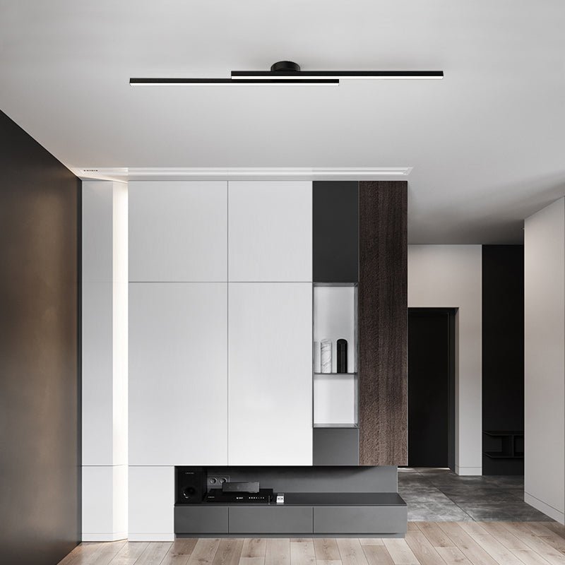 Elongated Aluminum LED Ceiling Light