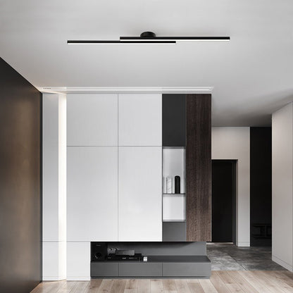 Elongated Aluminum LED Ceiling Light