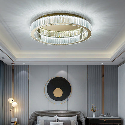 Elegant Crystal Halo Light