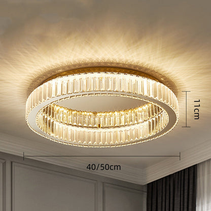 Elegant Crystal Halo Light