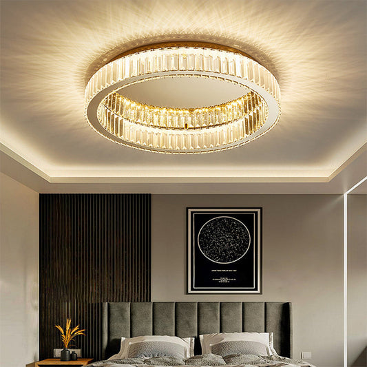 Elegant Crystal Halo Light