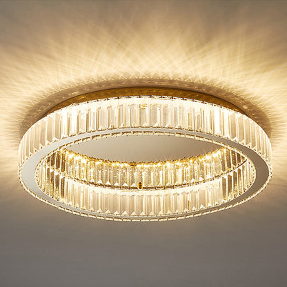 Elegant Crystal Halo Light