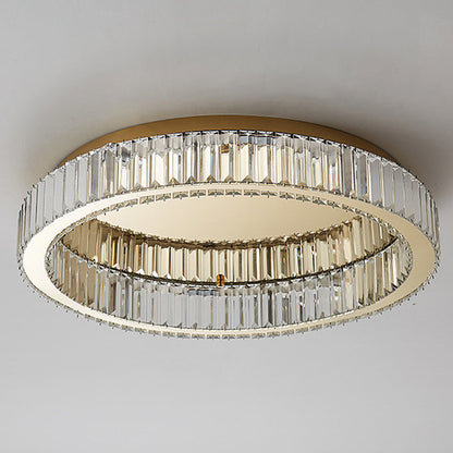 Elegant Crystal Halo Light