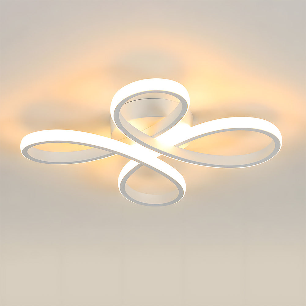 Sculptural Iron Bedroom Light