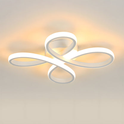 Sculptural Iron Bedroom Light