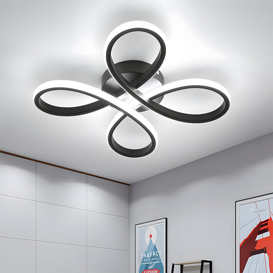 Sculptural Iron Bedroom Light