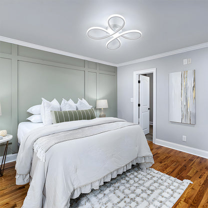 Sculptural Iron Bedroom Light