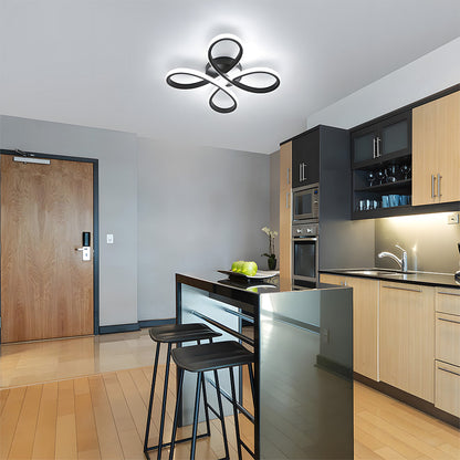 Sculptural Iron Bedroom Light