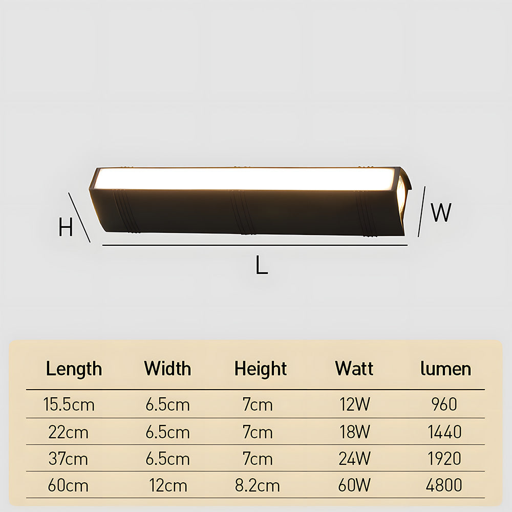 LED Exterior Wall Fixture