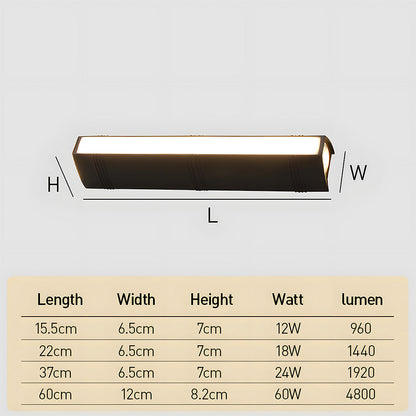 LED Exterior Wall Fixture