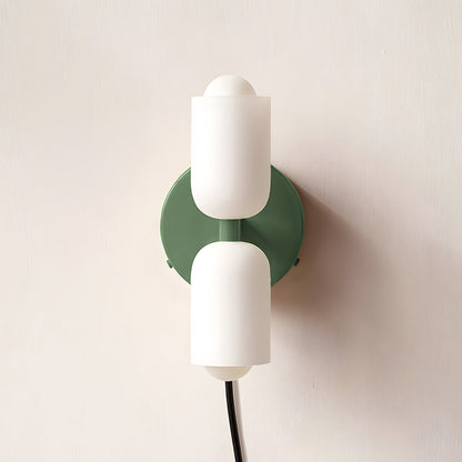 Modern Twin Head Wall Sconce