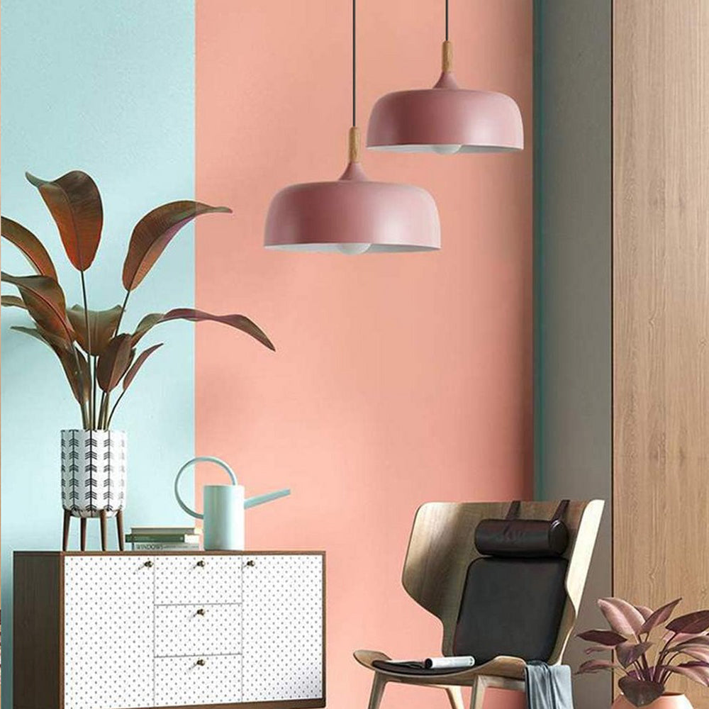 Vibrant Dome Pendant Light