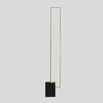 Elegant Arched Linen Floor Lamp