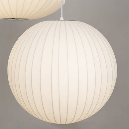 White Lantern Pendant Light