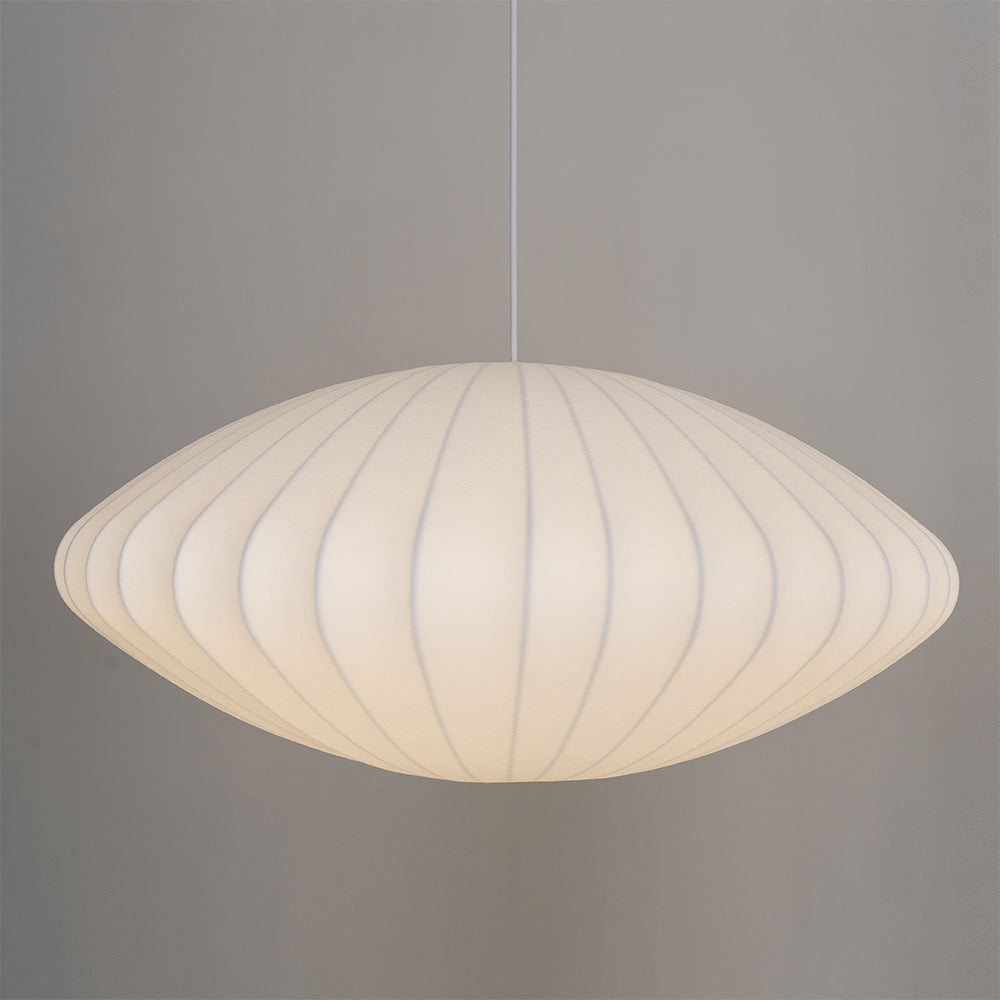 White Lantern Pendant Light