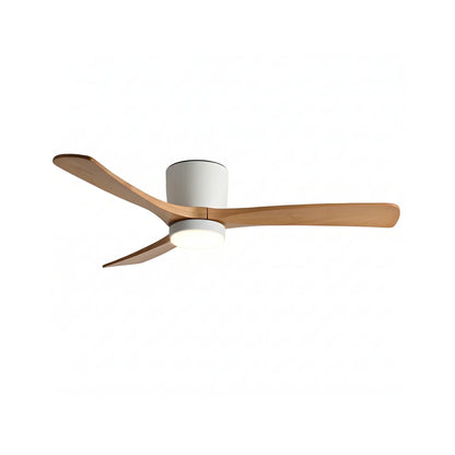 Modern Wooden Propeller Ceiling Fan Light