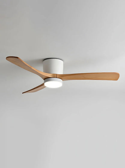 Modern Wooden Propeller Ceiling Fan Light