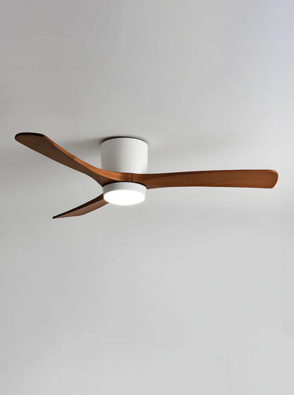 Modern Wooden Propeller Ceiling Fan Light