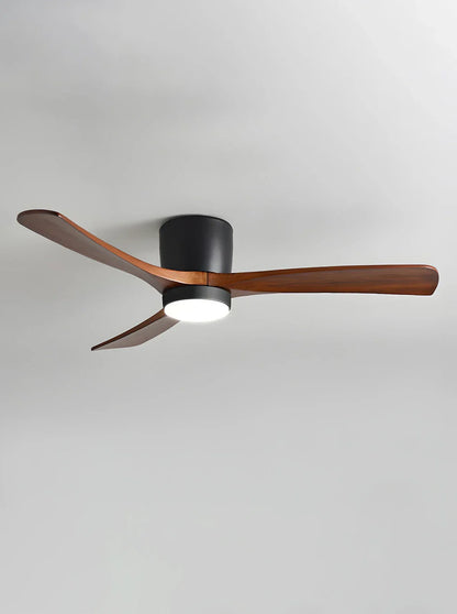 Modern Wooden Propeller Ceiling Fan Light