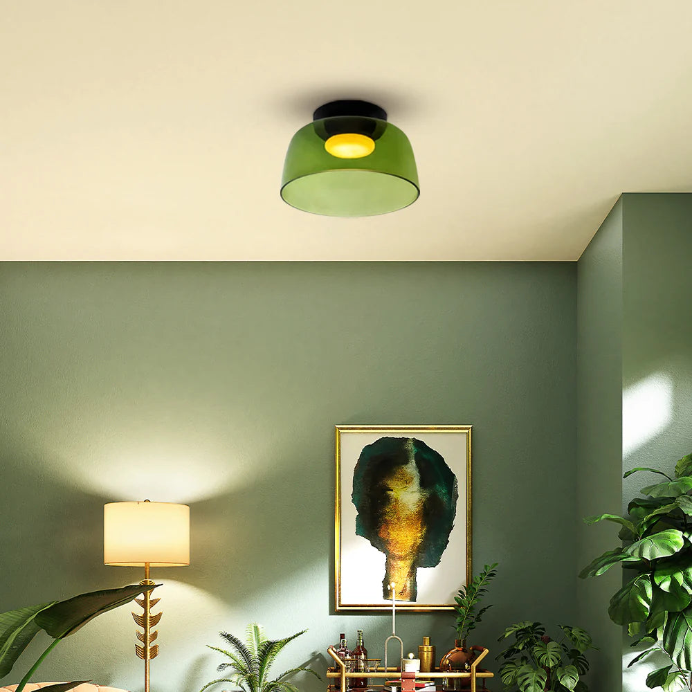 Vintage Glass Designer Ceiling Light