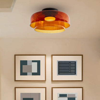 Vintage Glass Designer Ceiling Light