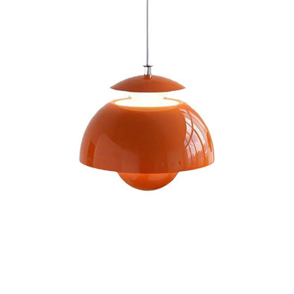 Sleek Metal Hanging Light