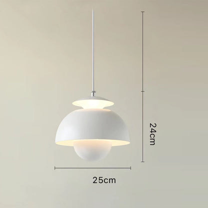Sleek Metal Hanging Light