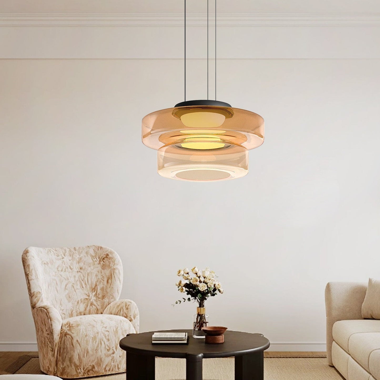 Glass Globe Pendant Light