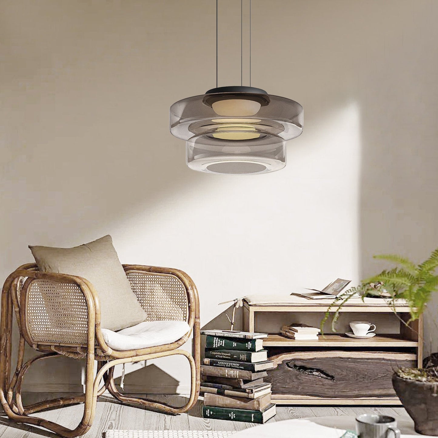 Glass Globe Pendant Light