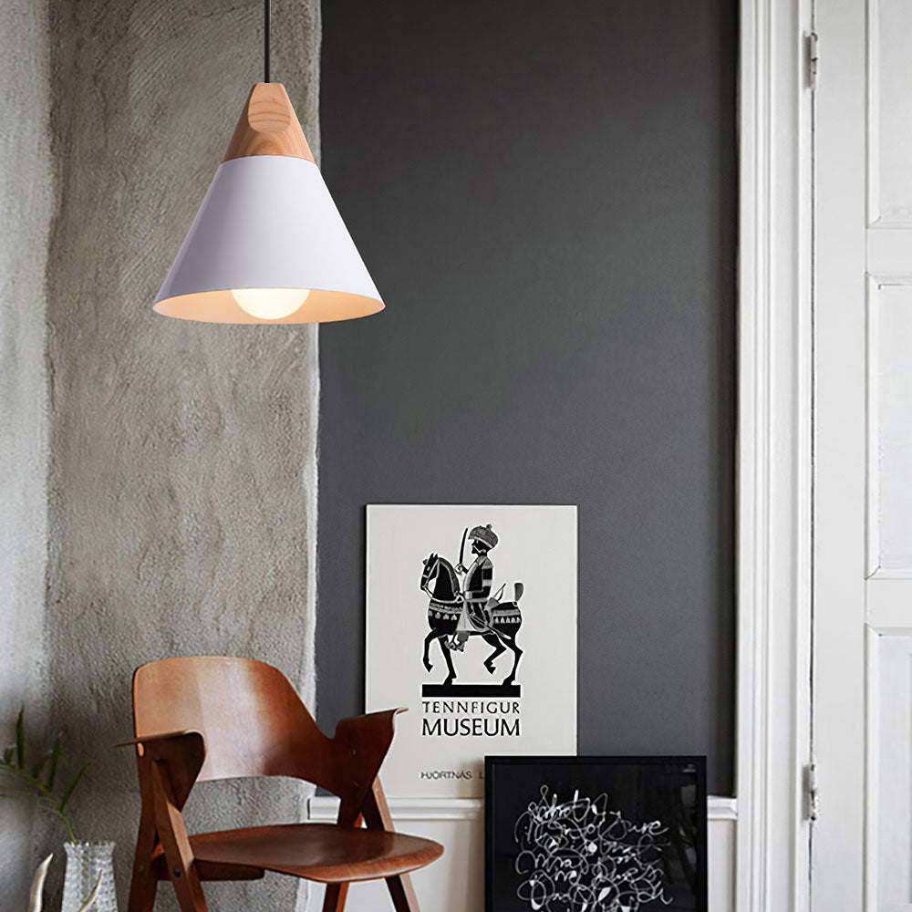 Nordic Wood Pendant Light