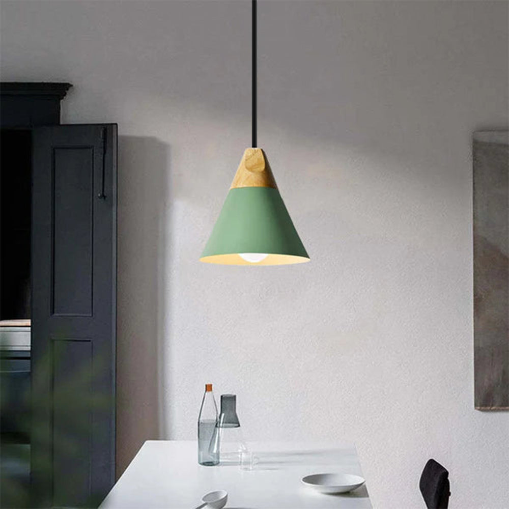 Nordic Wood Pendant Light