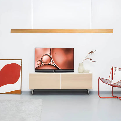 Modern Scandinavian wooden pendant light