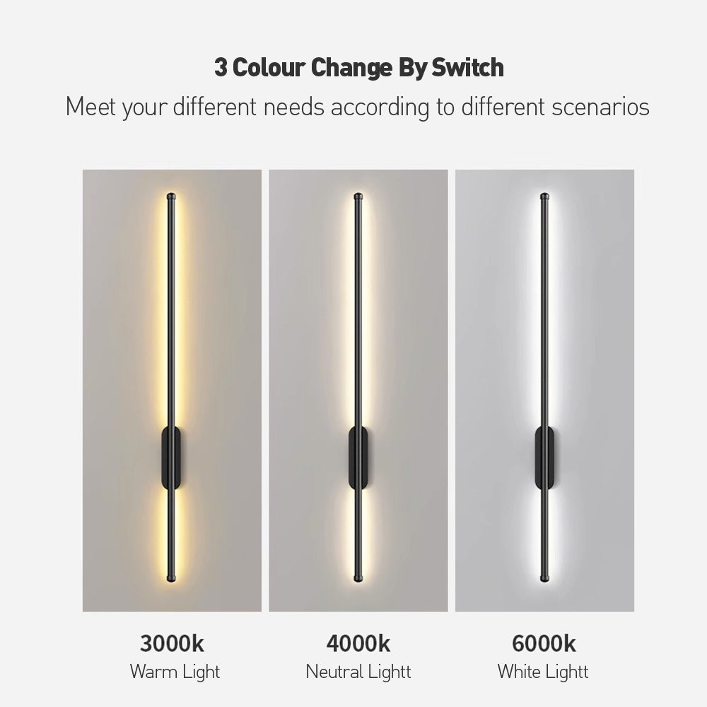 Long LED Accent Wall Light