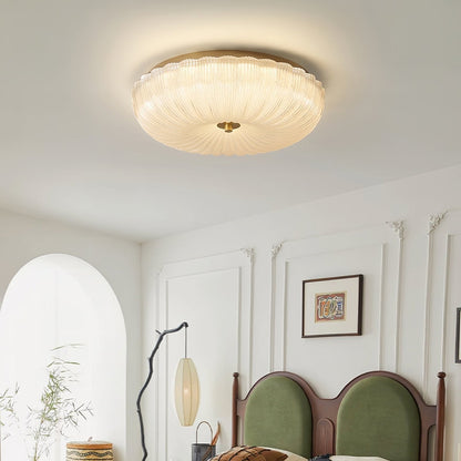 Modern Ripple Glass Ceiling Light