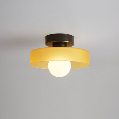 Modern ceiling light in Bauhaus style