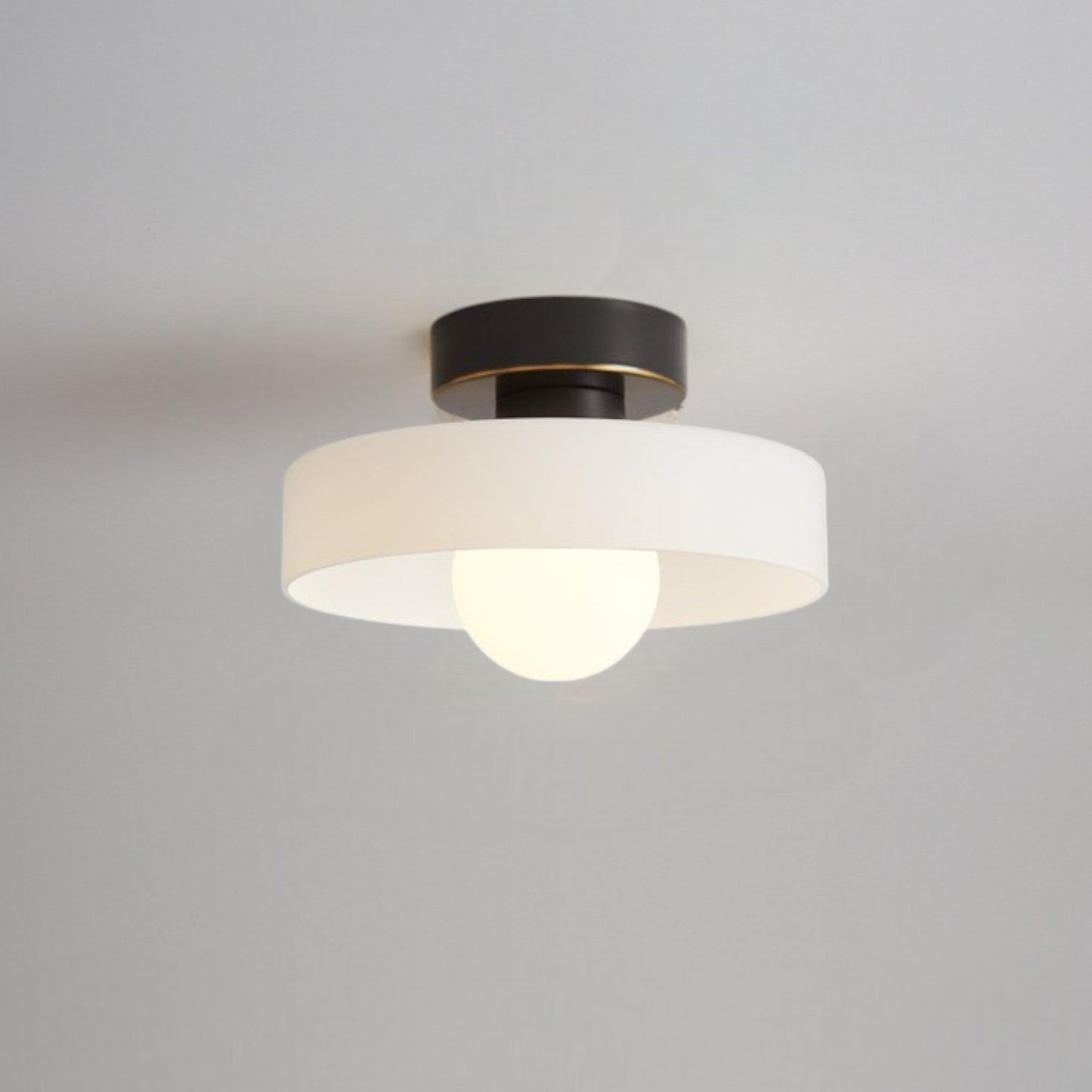 Modern ceiling light in Bauhaus style
