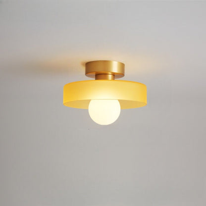 Modern ceiling light in Bauhaus style