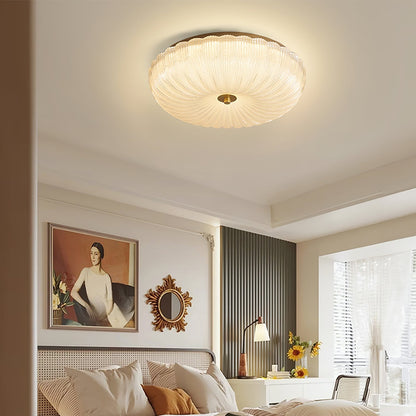 Modern Ripple Glass Ceiling Light